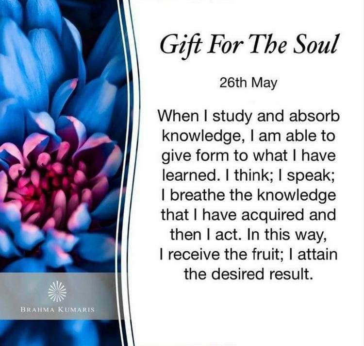 26th may gift for soul