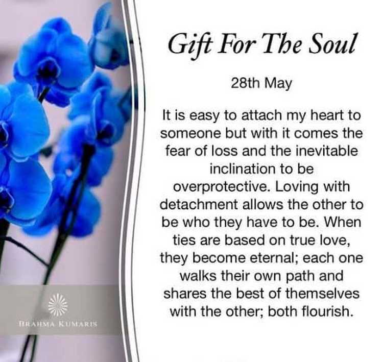 28th may gift for the soul