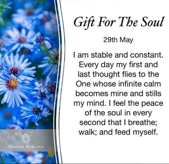 29th may gift for the soul