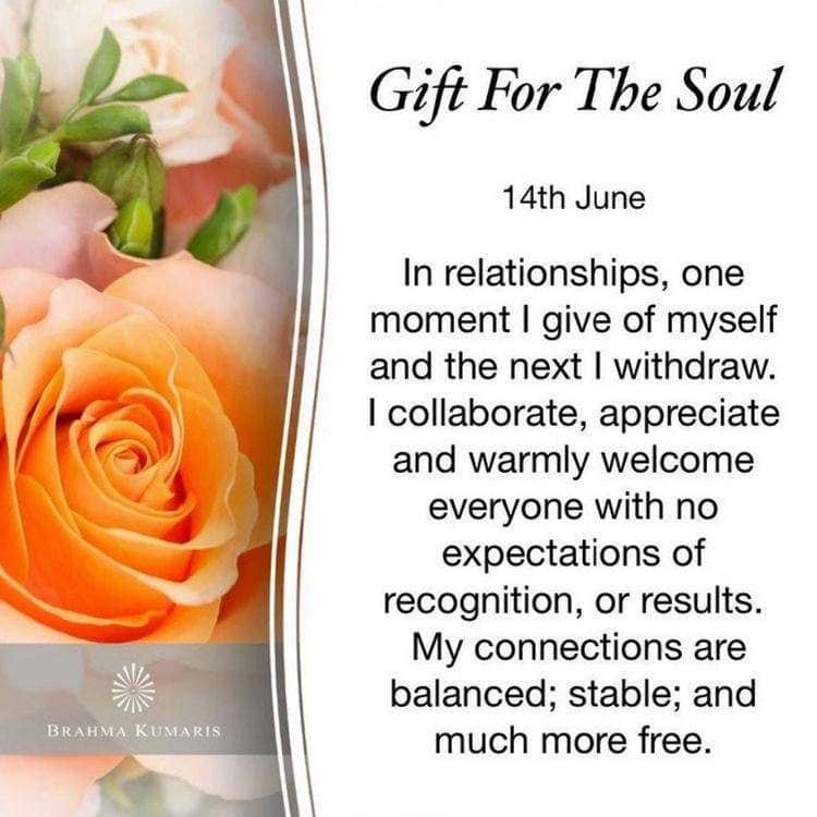 14th June Gift For Soul
