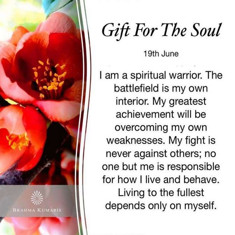 19th june gift for soul