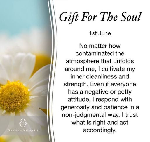 1st june- gift for the soul