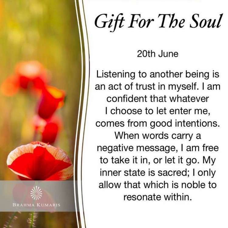 20th June Gift For Soul