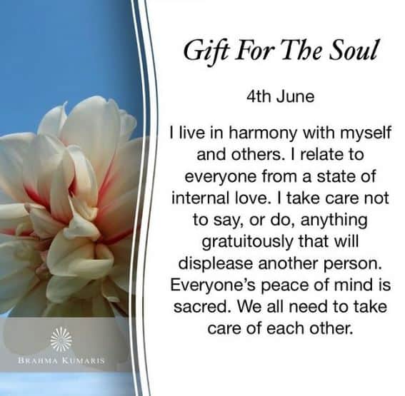 4th june gift for the soul