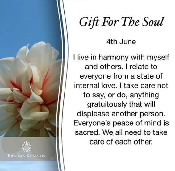 4th June Gift For The Soul