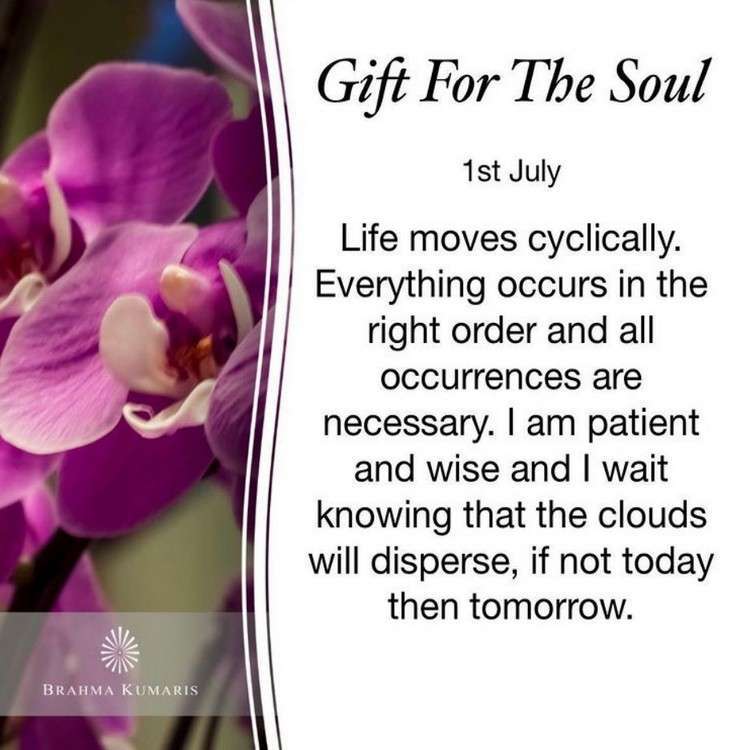 01st jul gift for soul - brahma kumaris | official