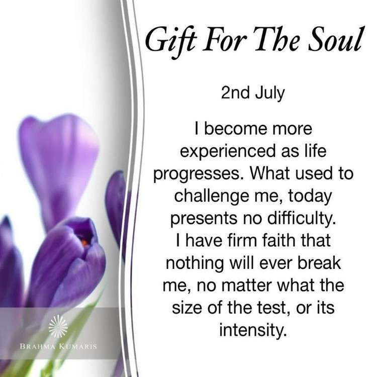 02nd Jul Gift For Soul
