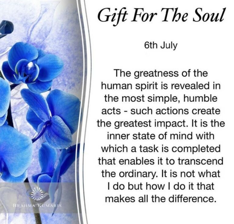 06th Jul Gift For Soul