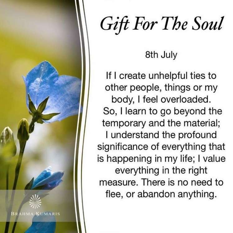 08th Jul Gift For Soul