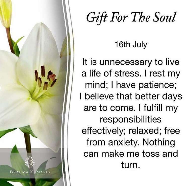 16th Jul Gift For Soul