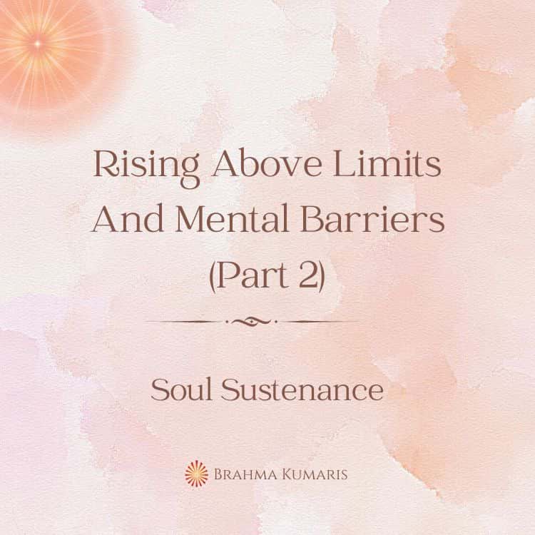 13th Sep Soul Sustenance