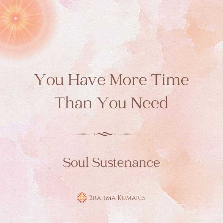 22nd sep soul sustenance
