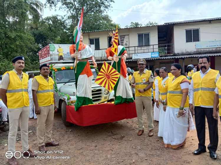 SS Flag Off By RTO ,Sindhudurg District