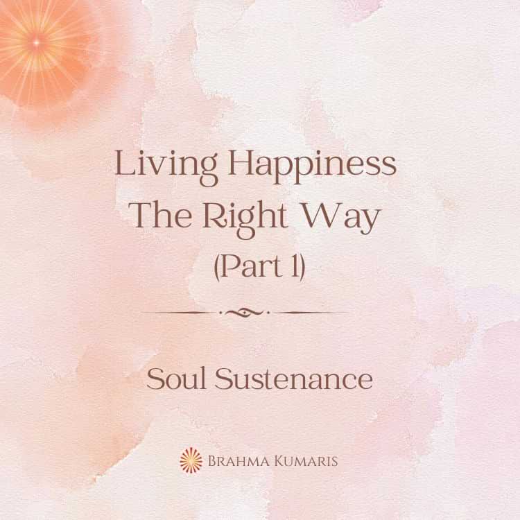 19th Dec Soul Sustenance