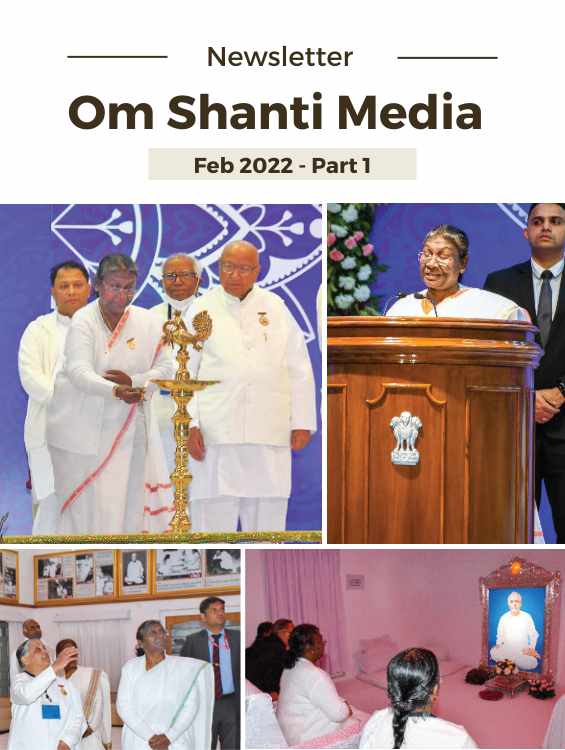 Om shanti media feb 1 2022