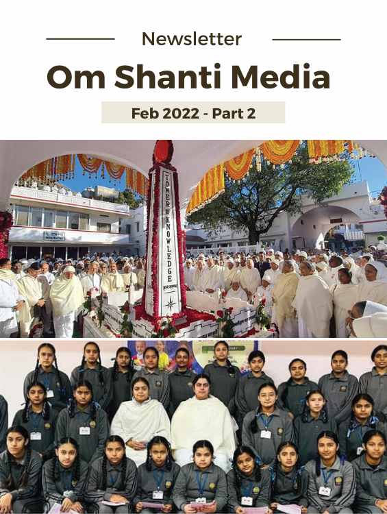 Om shanti media feb 2 2022