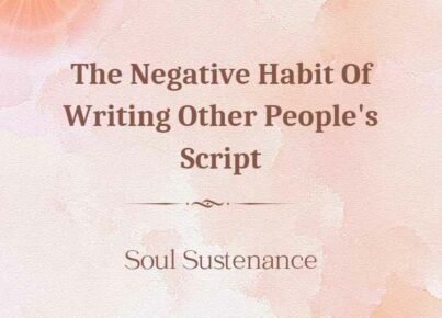 Soul Sustenence Eng 31st Mar 23
