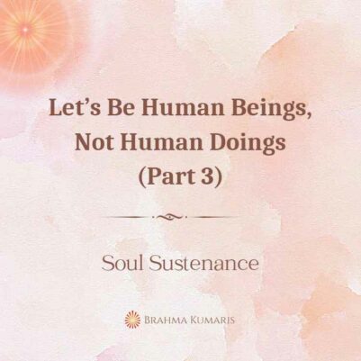 21st April Soul Sustenance English