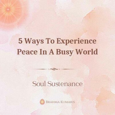 8th April Soul Sustenance English