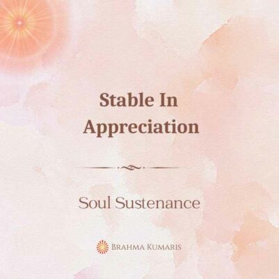 8th May 2023 Soul Sustenence English