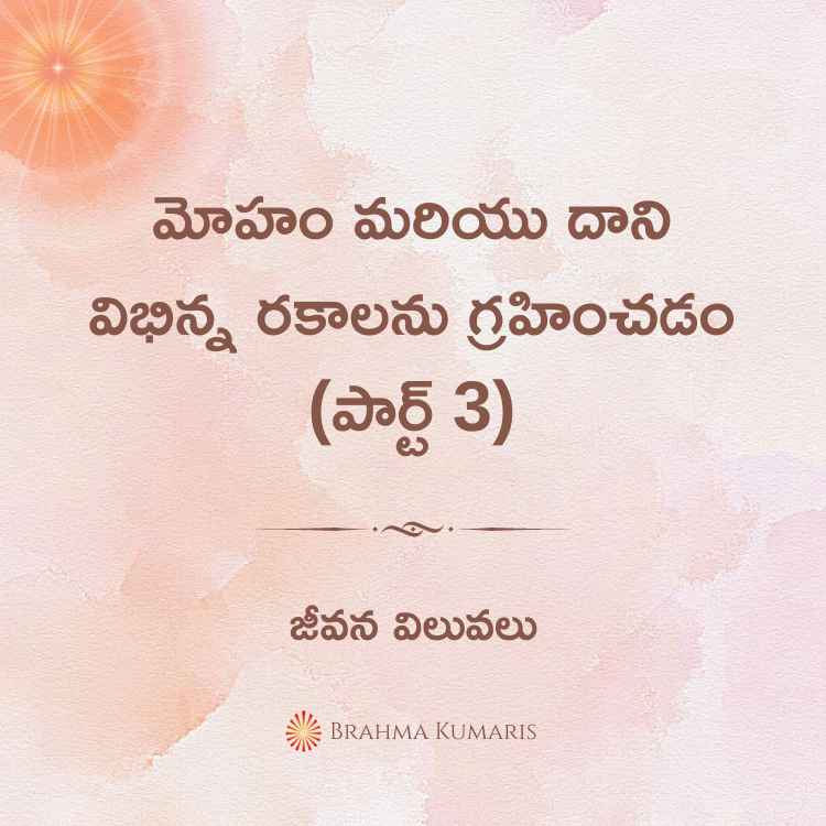 మోహం మరియు దాని విభిన్న రకాలను గ్రహించడం (పార్ట్ 3)