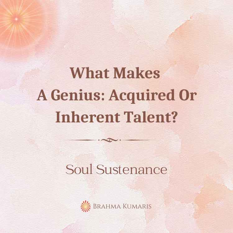 What makes a genius: acquired or inherent talent?