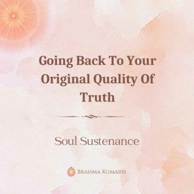15th May 2023 Soul Sustenence English