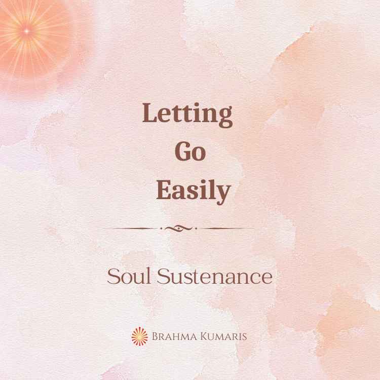 Letting go easily