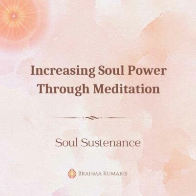 19th May 2023 Soul Sustenence English