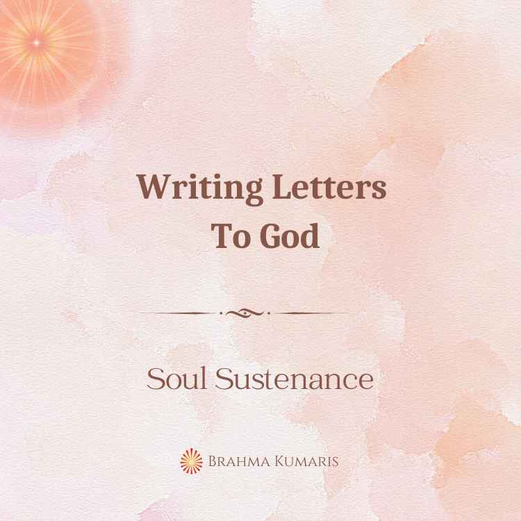 Writing letters to god
