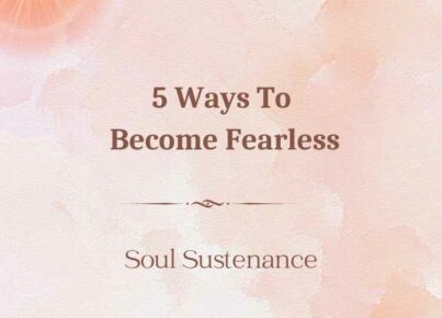 4th Jun 2023 Soul Sustenence English