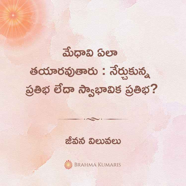 మేధావి ఏలా తయారవుతారు : నేర్చుకున్న ప్రతిభ లేదా స్వాభావిక ప్రతిభ?