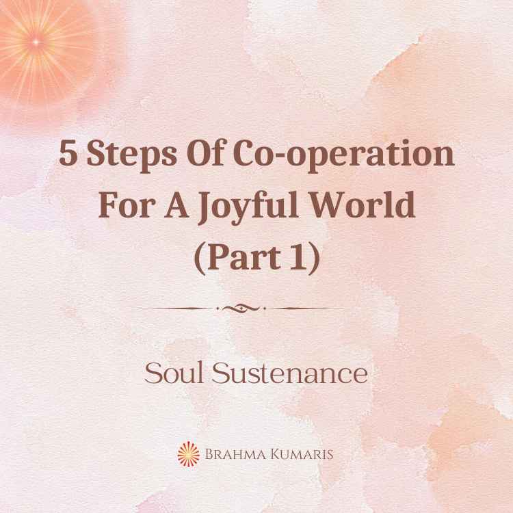 5 steps of co-operation for a joyful world (part 1)