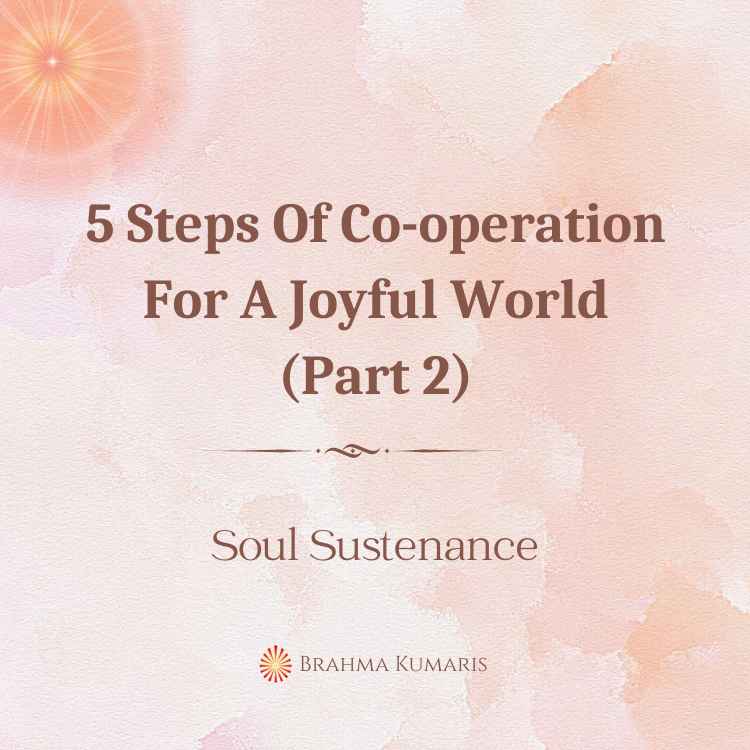 5 steps of co-operation for a joyful world (part 2)