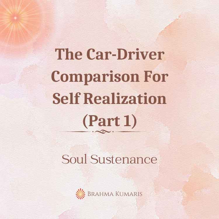 The car-driver comparison for self realization (part 1)