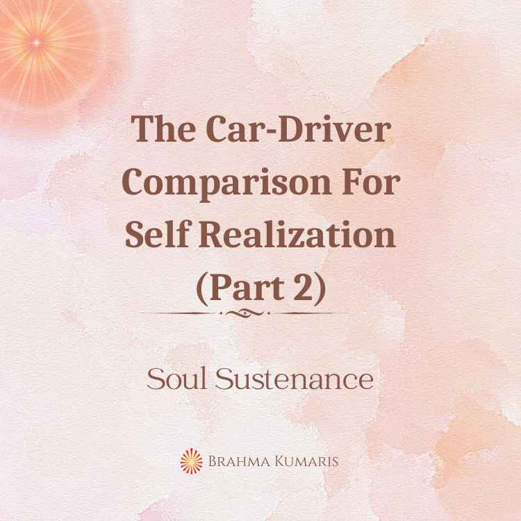 The car-driver comparison for self realization (part 2)