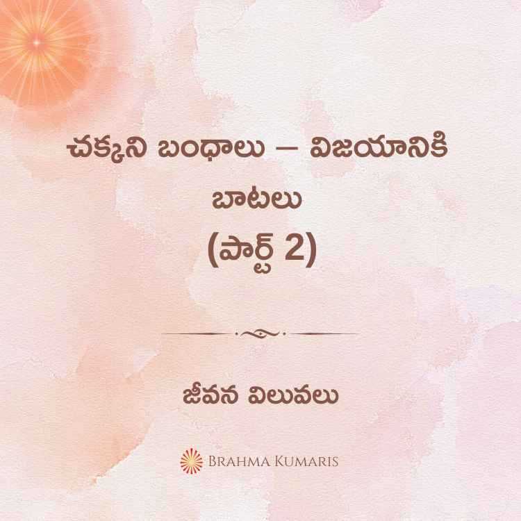 చక్కని బంధాలు – విజయానికి బాటలు (పార్ట్ 2)