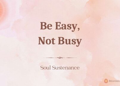 26th March 2025-soul-sustenance-English