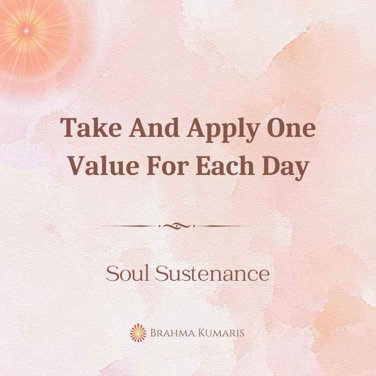 Take and apply one value for each day
