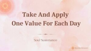 Take and apply one value for each day