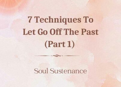 4th Oct 2023 Soul Sustenence English