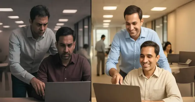 At work, if i help a colleague only to get recognition, the hidden motive creates subtle restlessness.