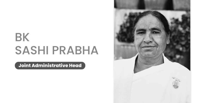 BK Sashi Prabha Didi Joint Administrative Head