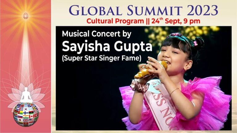 Cultural 1 brahma kumaris | official Global summit 23 11 music concer - brahma kumaris | official