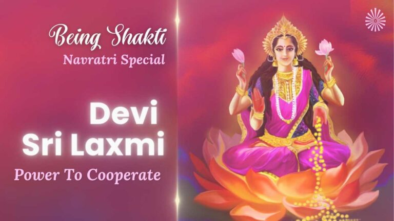 ● The power represented by Maa Lakshmi is exemplified by her image sitting on a lotus flower, signifying the ability to remain unaffected by negativity while exuding purity and peace. Her two hands, one adorned with gold mudras and the other bestowing blessings, symbolise how a rich and contented soul can offer support and give to others selflessly, without any expectations in return.