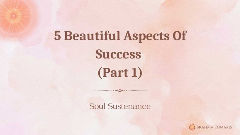 Connecting with god - the spiritual seed 2 5 beautiful aspects of success (part 1)
