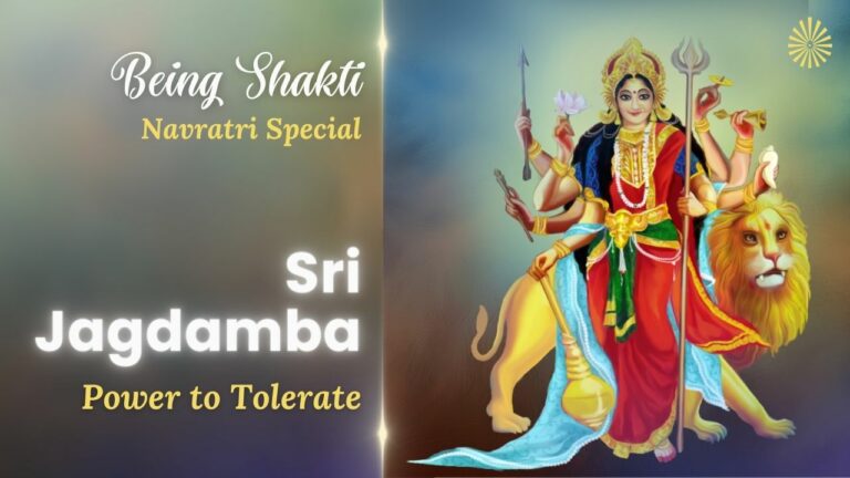 Maa Jagadamba Power To Tolerate Navratri