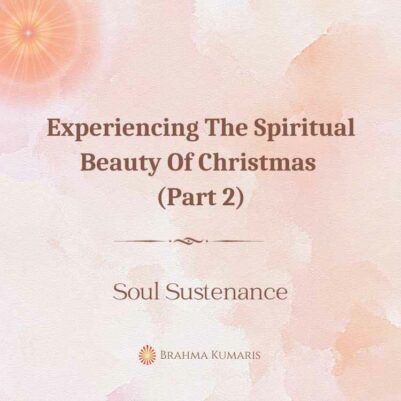 24th Dec 2023 Soul Sustenence English