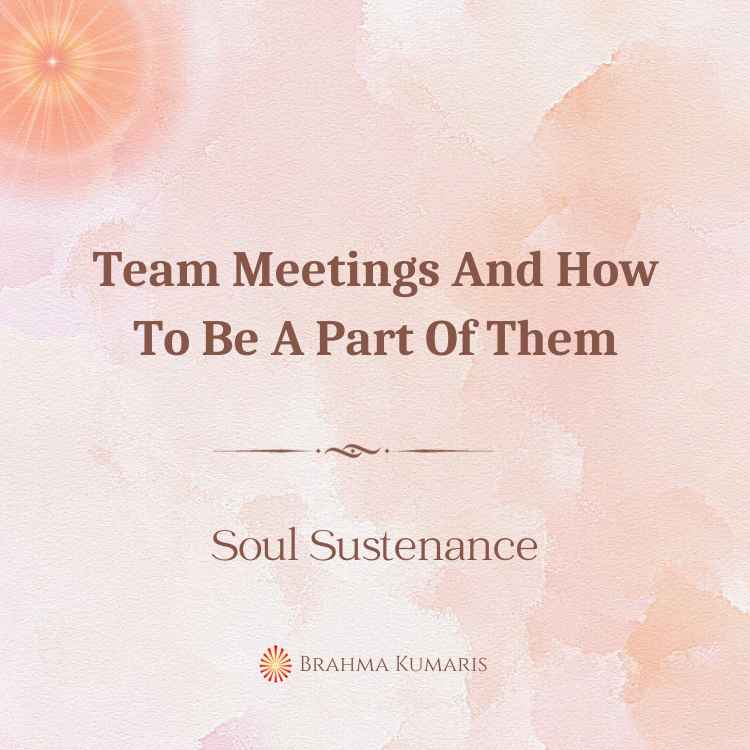 Team meetings and how to be a part of them