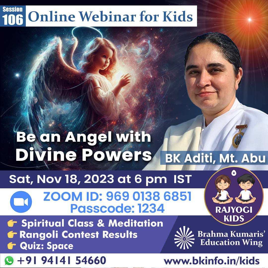 Be an angel with divine powers